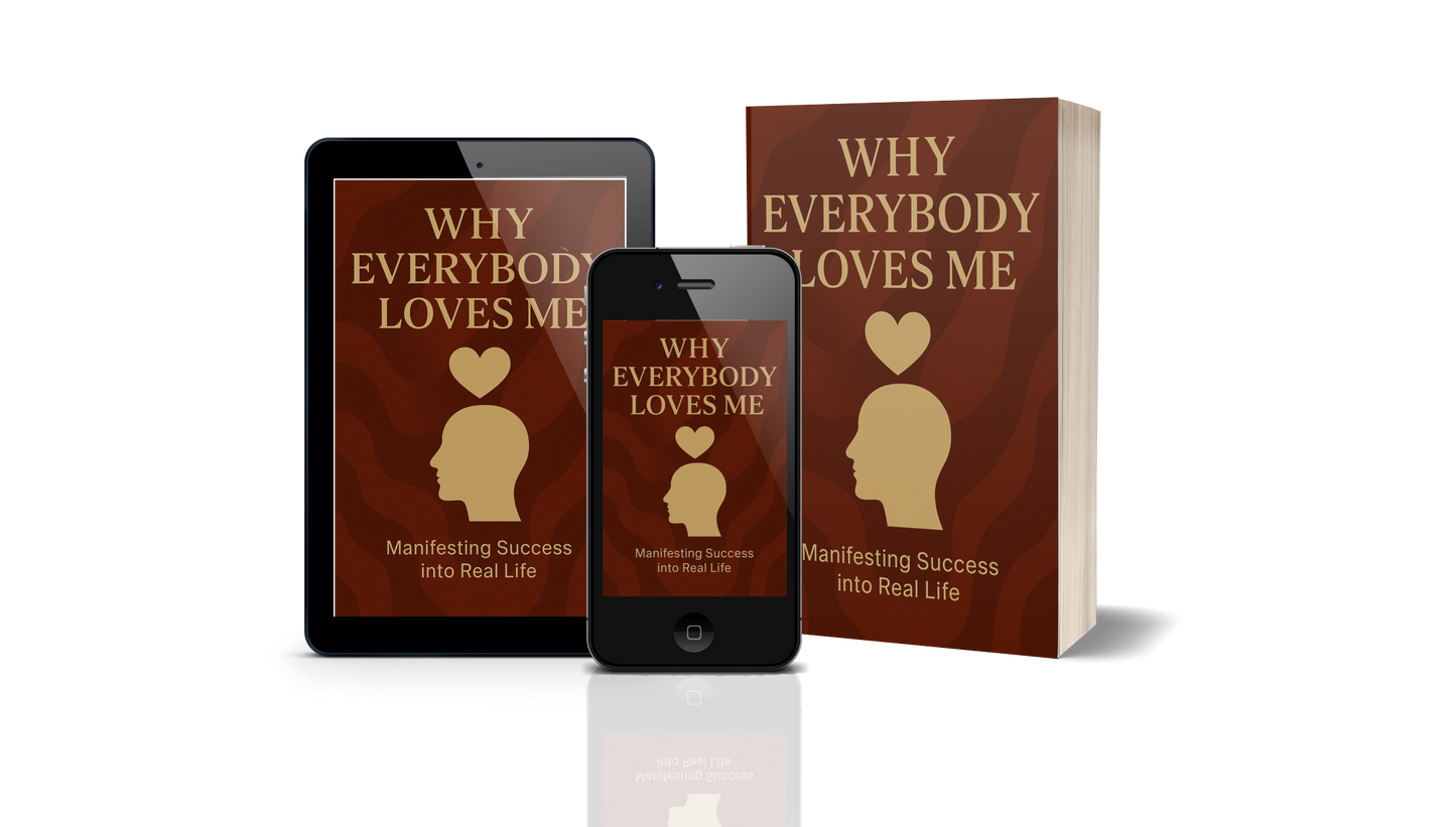 Why everybody loves me book, phone and tablet cover