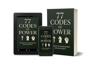 77 Codes of Power book, phone and tablet cover