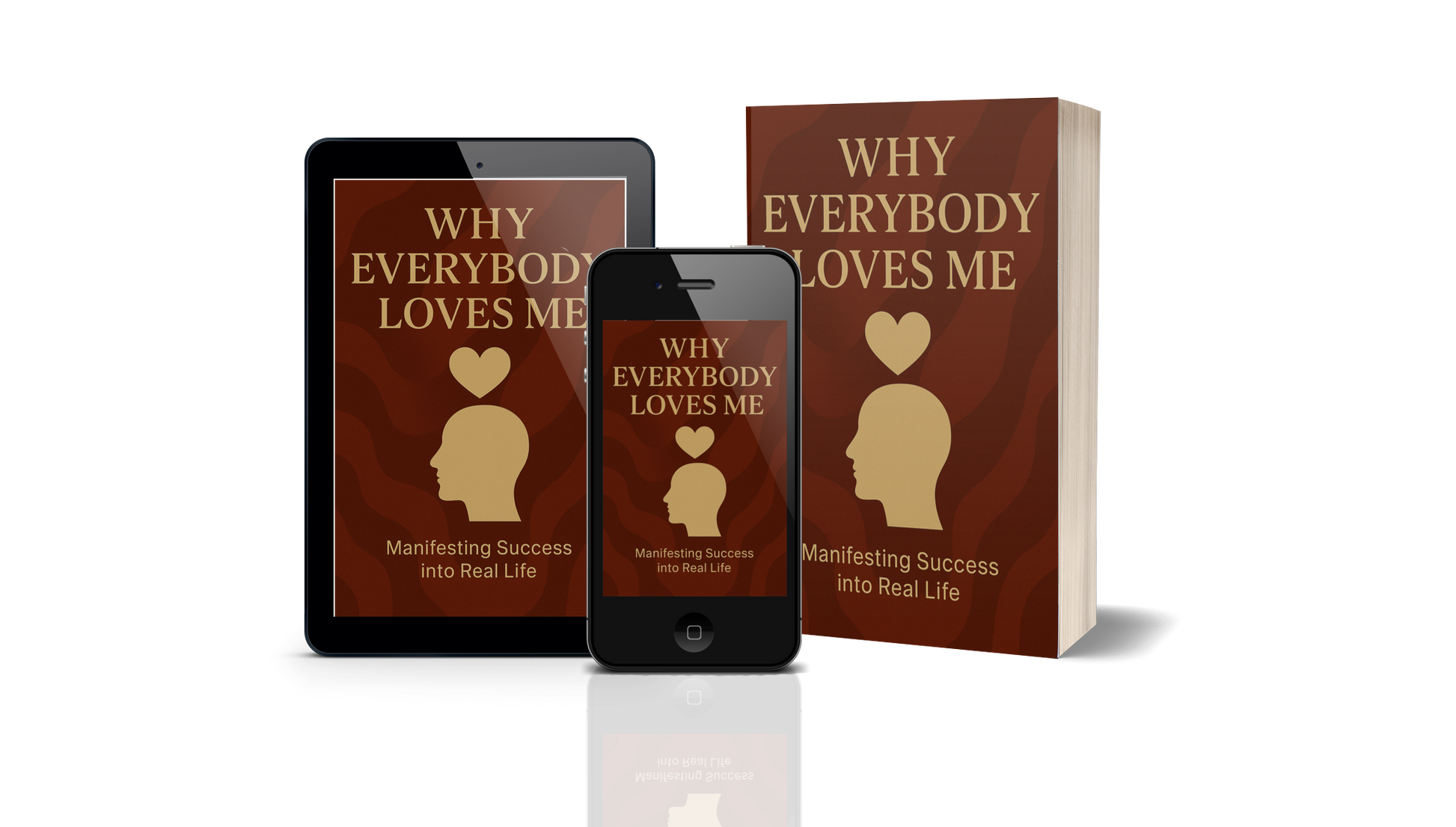 Why everybody loves me book, phone and tablet cover