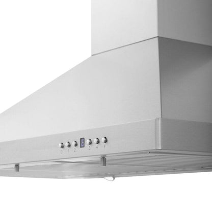 ZLINE Appliance Package - 36 in. Gas Range, Range Hood and Microwave Drawer, 3KP-RGRH36-MW