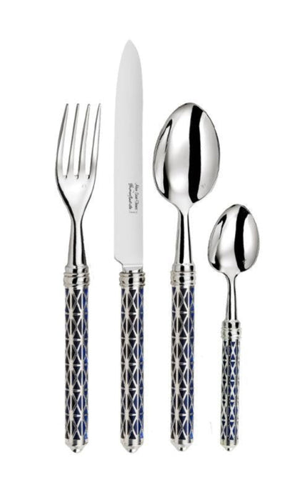 Char-Griller Louxor Silver & Dark Blue Soup Ladle - 1769851237590_162