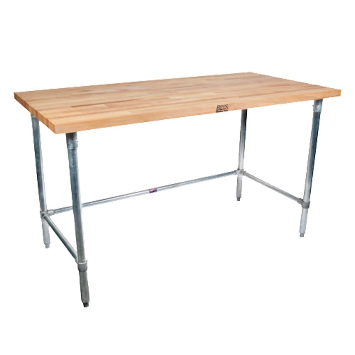 John Boos TNS10 Wood Top Work Table - TNS10
