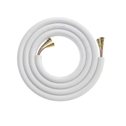 MRCOOL 50 ft. Pre-Charged 3/8 x 3/4 No-Vac Quick Connect Line Set for Central Ducted and Universal Series, NV50-3834