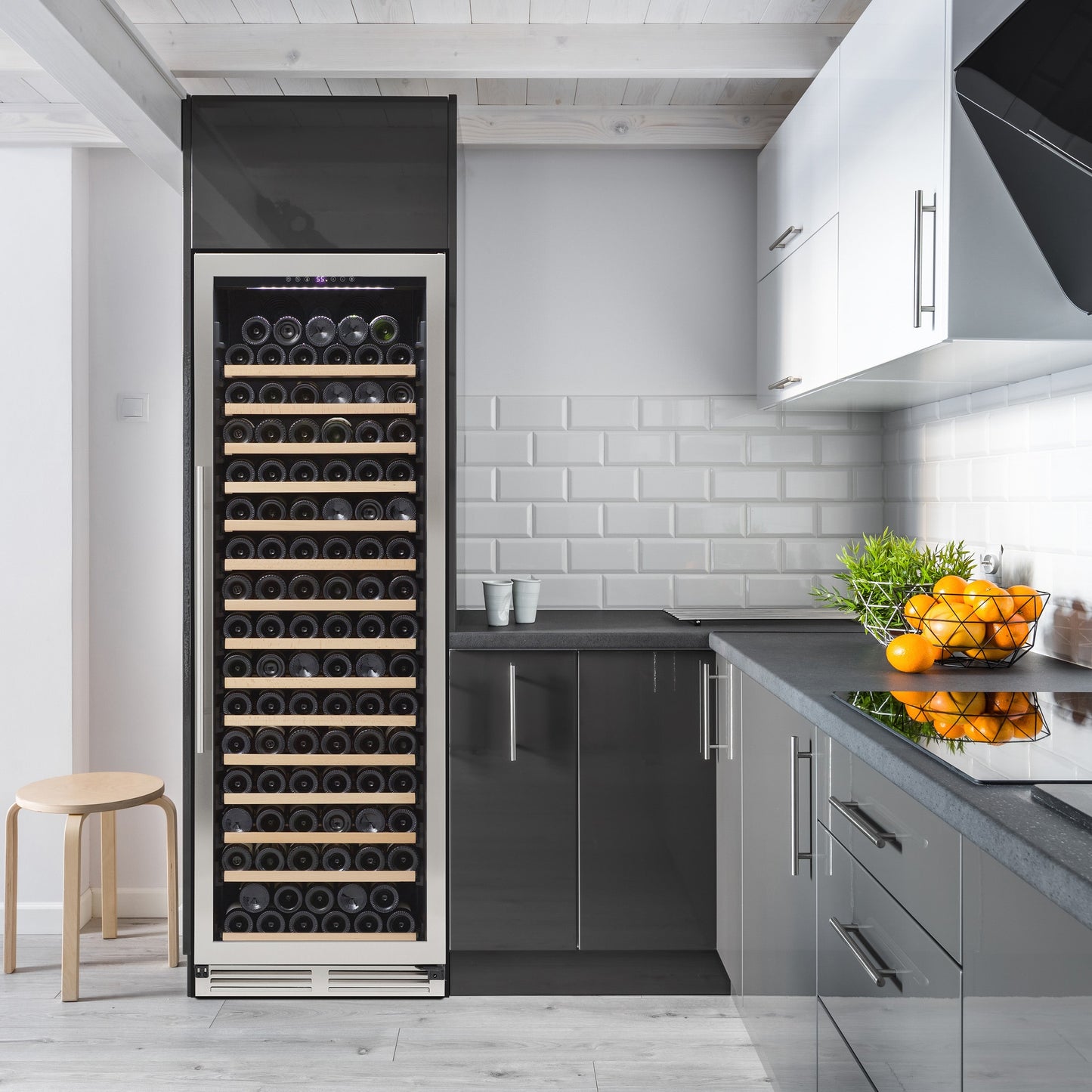 Avanti DESIGNER Series Wine Cooler, 165 Bottle Capacity - WCD176SZ3S