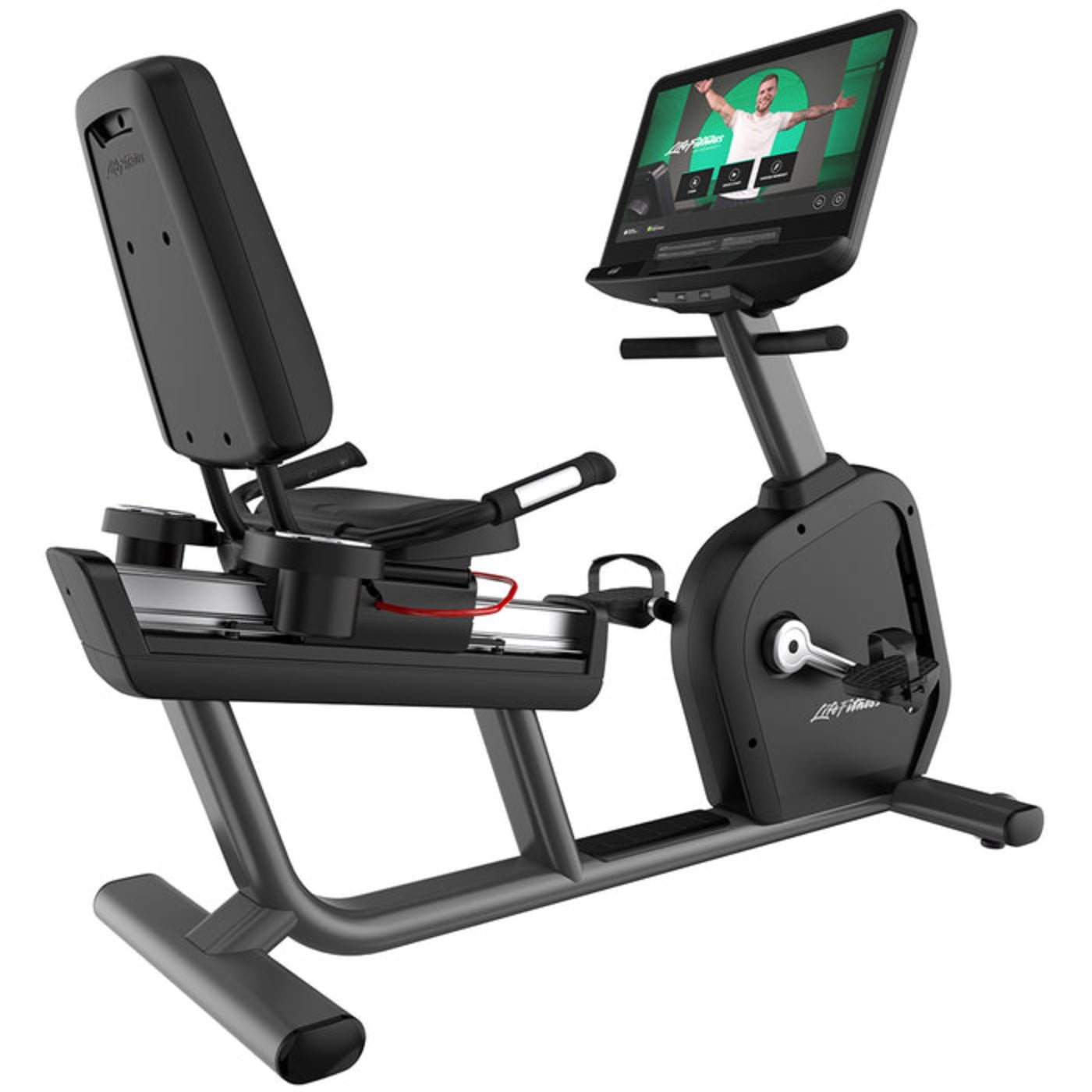 Life Fitness Club Series+ Recumbent Bike - CSR-SE424-BLKF-DOM14 - Image 12